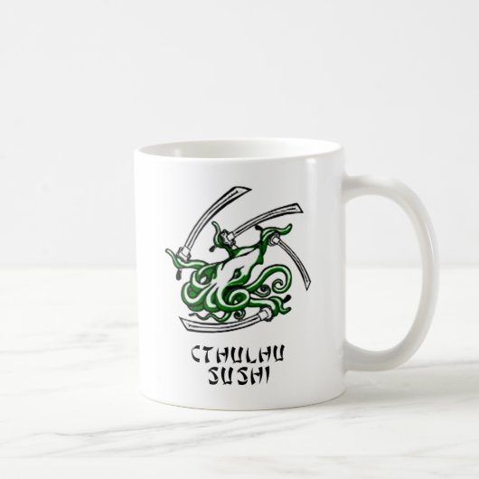 Mug Sushi de Cthulhu (Droite)