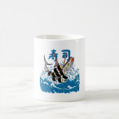 Mug Sushi de thon dans la vague (Centre)