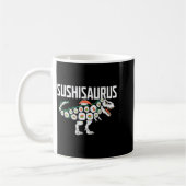 Mug Sushi Dinosaur T-rex Japanese Food Funny Sushi Rol (Gauche)