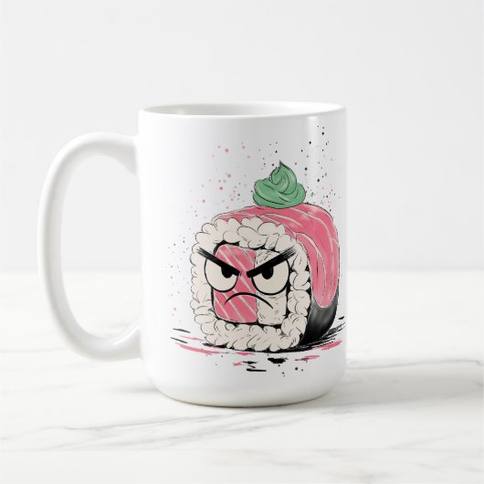 Mug Sushi grincheux (Gauche)