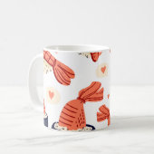 Mug Sushi Japonais nourriture Motif sans soudure (Devant gauche)