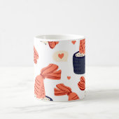 Mug Sushi Japonais nourriture Motif sans soudure (Centre)