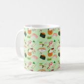 Mug Sushi Kawaii Joyeux (Devant gauche)