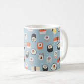 Mug Sushi Nigiri Maki Roll Motif (Devant droit)
