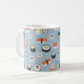 Mug Sushi Nigiri Maki Roll Motif (Devant gauche)
