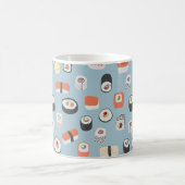 Mug Sushi Nigiri Maki Roll Motif (Centre)