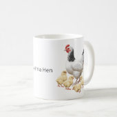 Mug Sussex Chicken Mama Hen et Chicks (Devant droit)