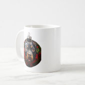 Mug Sussex Spaniel Joyeux Noël (Devant gauche)