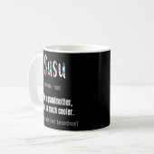 Mug Susu Comme Grand-Mère Mais Tant D'Er Fête Des Mère (Devant gauche)