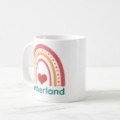 Mug Sutherland Vintage Boho Rainbow (Devant gauche)