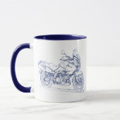 Mug Suz VStrom DL1000 (Gauche)