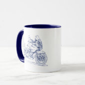 Mug Suz VStrom DL1000 (Devant gauche)