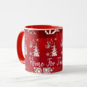 Mug SUZANNE ELIZABETH CHRISTMAS COLLECTION - Vacances (Devant gauche)