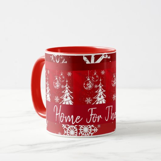 Mug SUZANNE ELIZABETH CHRISTMAS COLLECTION - Vacances (Devant gauche)