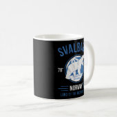 Mug Svalbard Norvège Ours polaires Longyearbyen Gif (Devant droit)