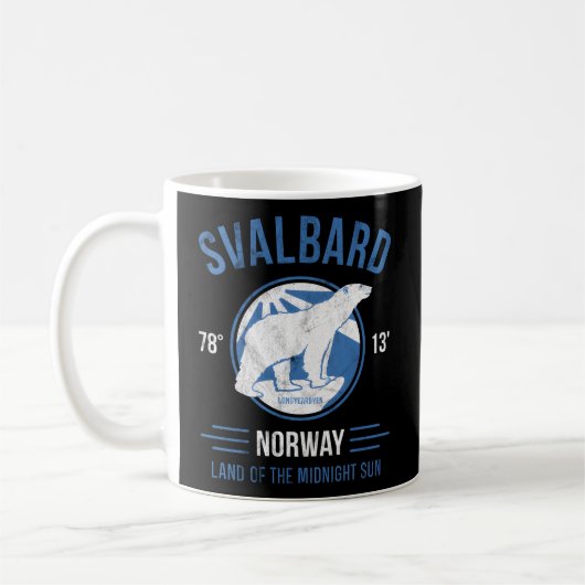 Mug Svalbard Norvège Ours polaires Longyearbyen Gif (Gauche)