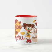 Mug Svijetu de Na de najvise de bebu de voli de Tata (Centre)