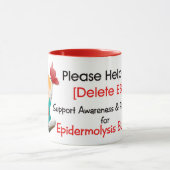 Mug Svp aidez-nous à supprimer des épidermolyses (Centre)