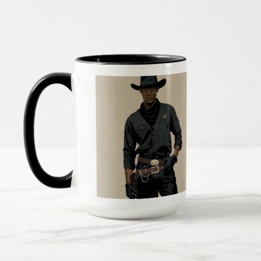 MUG SWAG DE COW-BOY # 4 (Gauche)