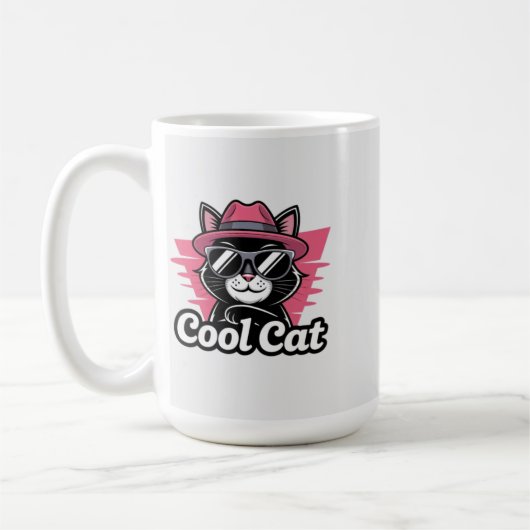 Mug Swagger du chat cool (Gauche)