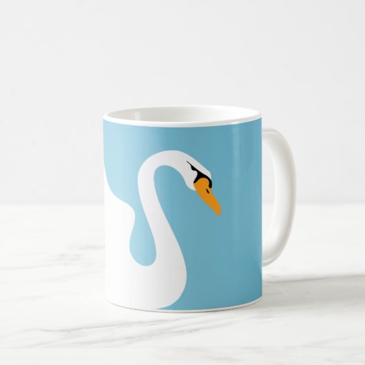 Mug Swan (Devant droit)