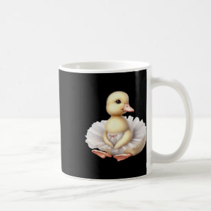 Mug Swan Ballerina Duck Dancing Ballet Aquarelle