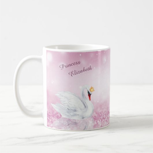 Mug Swan Princess Pin Parties scintillant Lac Monogram (Gauche)