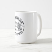 Mug Sweat à capuche Camping Jour d'Aventure - Extérieu (Devant droit)