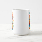 Mug Sweat à capuche Illustration Dragon Rouge Chinois (Centre)