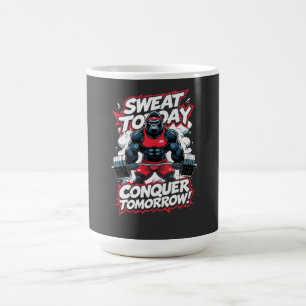 Mug Sweat Aujourd'Hui Conquérir Demain Motivationnel G