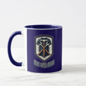 Mug Sweat Equals Success Worker Design (Gauche)
