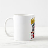 Mug Sweat - shirt à capuche de camionnette de dessin (Gauche)