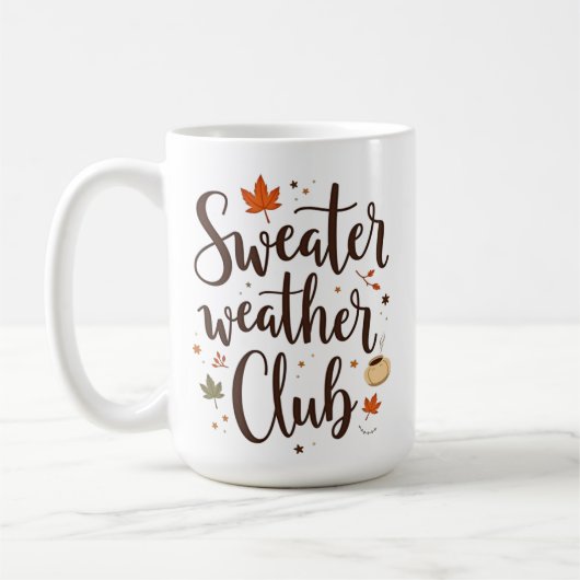 Mug Sweat Weather Club Personnalisé (Gauche)