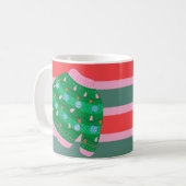 Mug Sweater de Noël mignon et laid (Devant gauche)