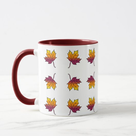 Mug Sweather Météo Feuilles automne automne automne Mu (Gauche)