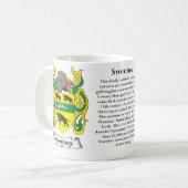 Mug Sweeney, l'origine, signification et la crête (Devant gauche)