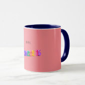 Mug Sweet 16 combo mug/nom personnalisé. (Devant droit)