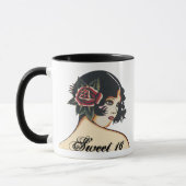 Mug Sweet 16 fille Vintage (Gauche)