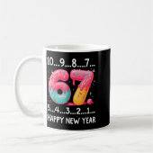Mug Sweet 67 New Year Countdown 2026 Funny Happy New Y (Gauche)