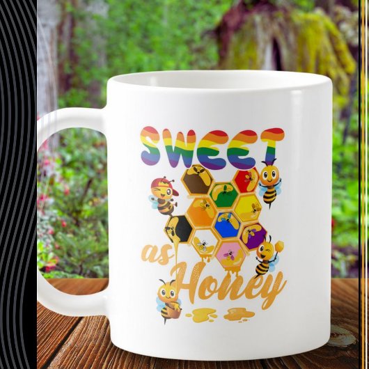 Mug Sweet as Honey Pride Tee - LGBTQ+ Pride Mois