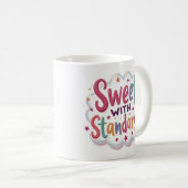 Mug Sweet Avec Des Standards (Devant droit)