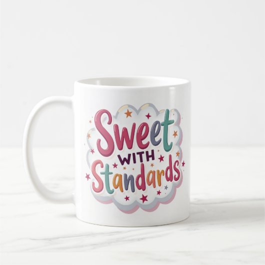 Mug Sweet Avec Des Standards (Gauche)