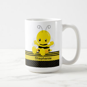 Mug Sweet Baby Bee Nom personnalisé