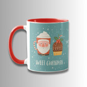 Mug Sweet Christmas Cute Père Noël Moderne Personnalis