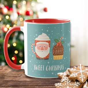 Mug Sweet Christmas Cute Père Noël Moderne Personnalis