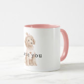 Mug Sweet Cream Dog Love (Devant droit)