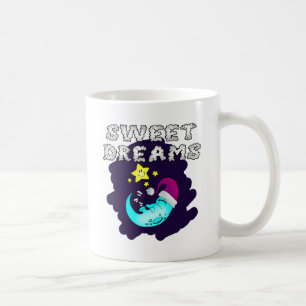Mug Sweet Dreams - Cute Moon prendre une sieste
