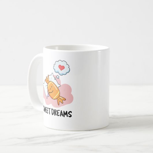 Mug Sweet Dreams Funny Candy Pun (Devant gauche)