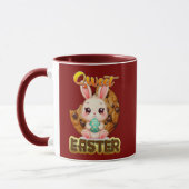Mug Sweet Easter Bunny – Cute Design - caneca (Gauche)
