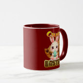 Mug Sweet Easter Bunny – Cute Design - caneca (Devant droit)